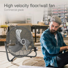 Lasko high-velocity floor/wall fan with wire grille and side speed control knob