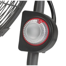 Lasko fan speed control dial with red ring on side housing