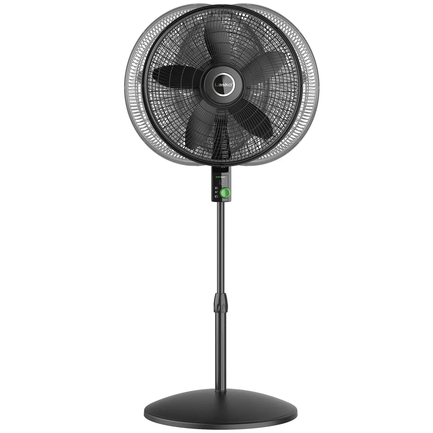 Lasko WhisperForce 18" Eco Quiet DC Pedestal Fan with Remote Control