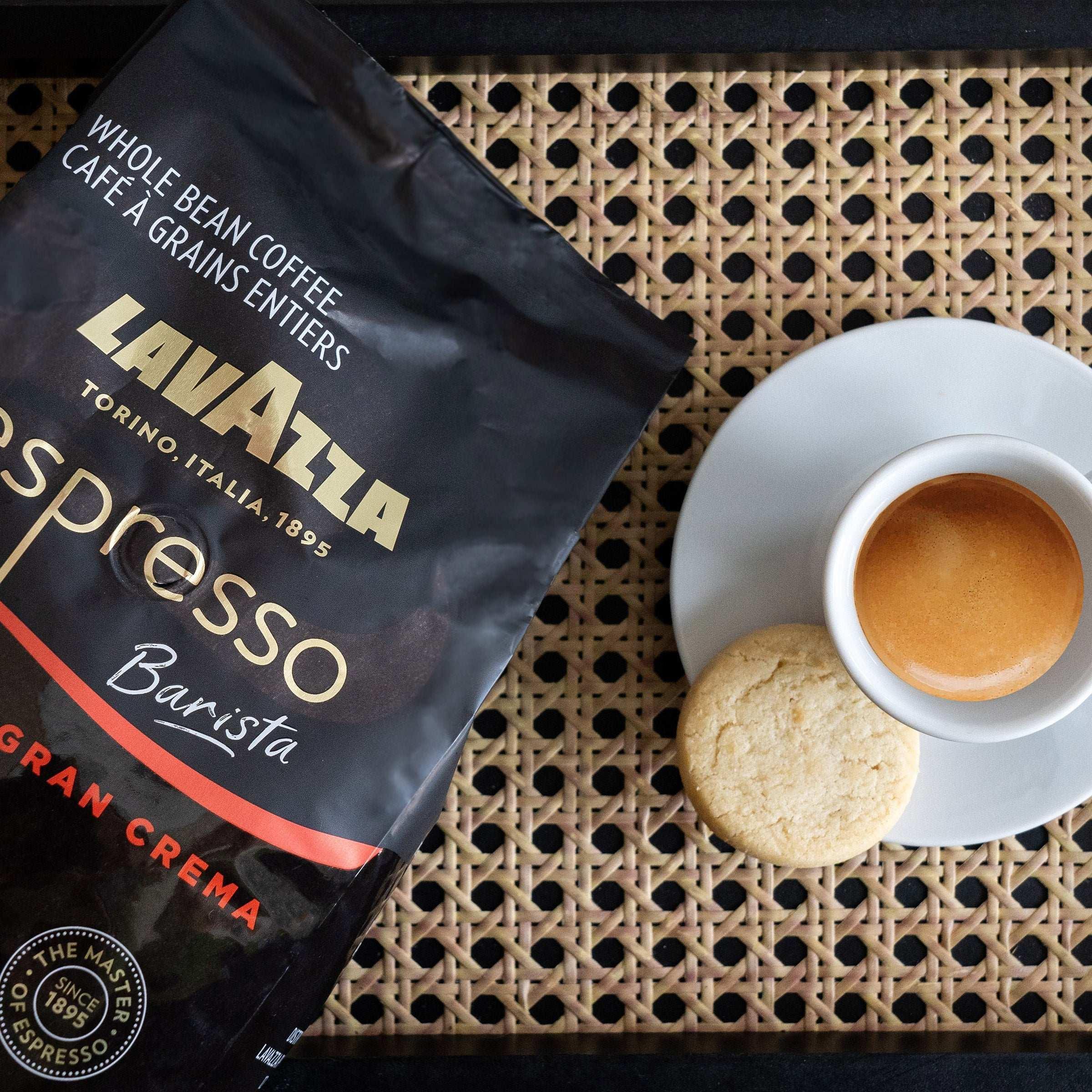 Lavazza Espresso Gran Crema Whole Bean Coffee, Medium, 2.2 lbs