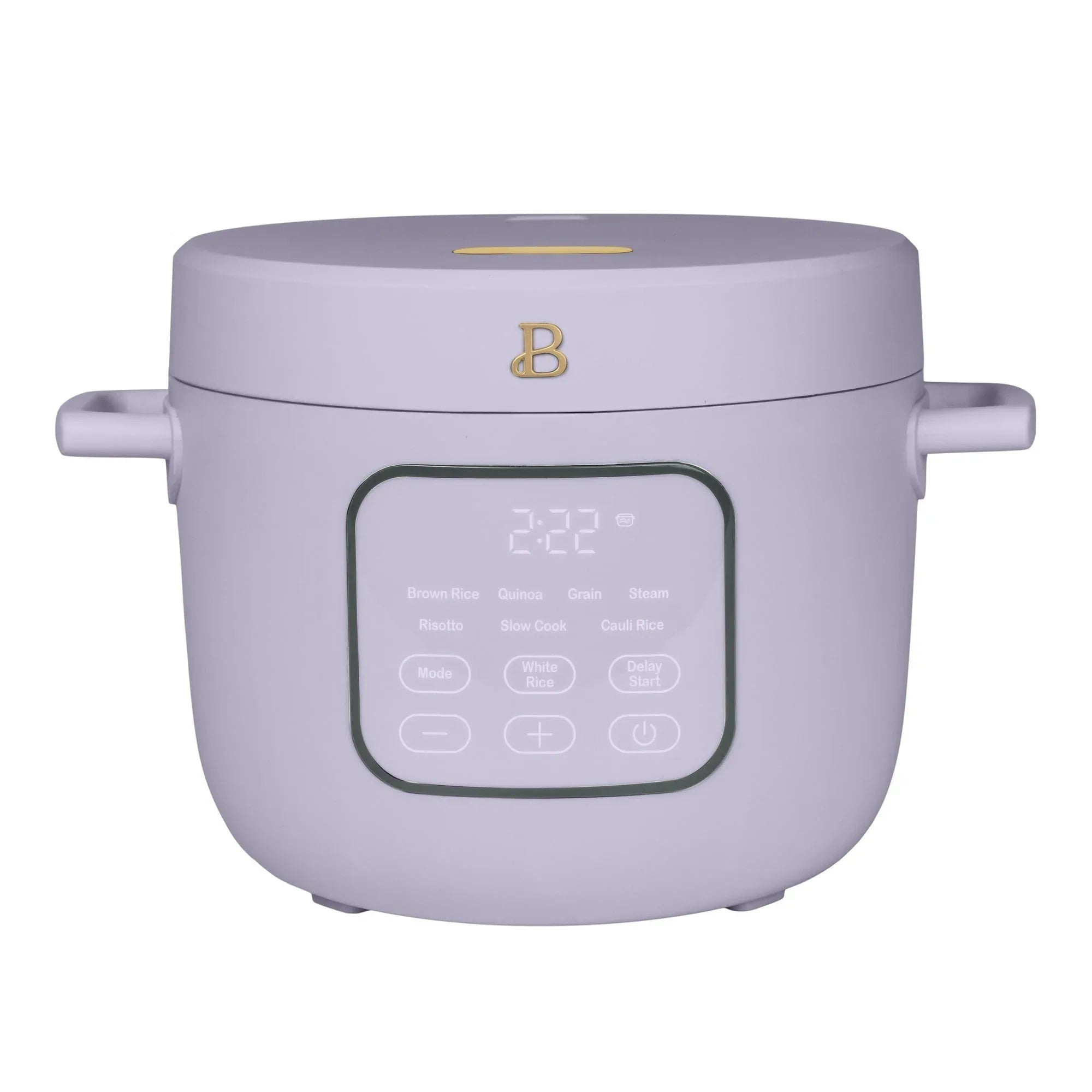 Beautiful 14-Cup Cooked, 6-Cups Uncooked Electric Rice and Grain Cooker, EverGood™ Ceramic Nonstick Coating, by Drew Barrymore