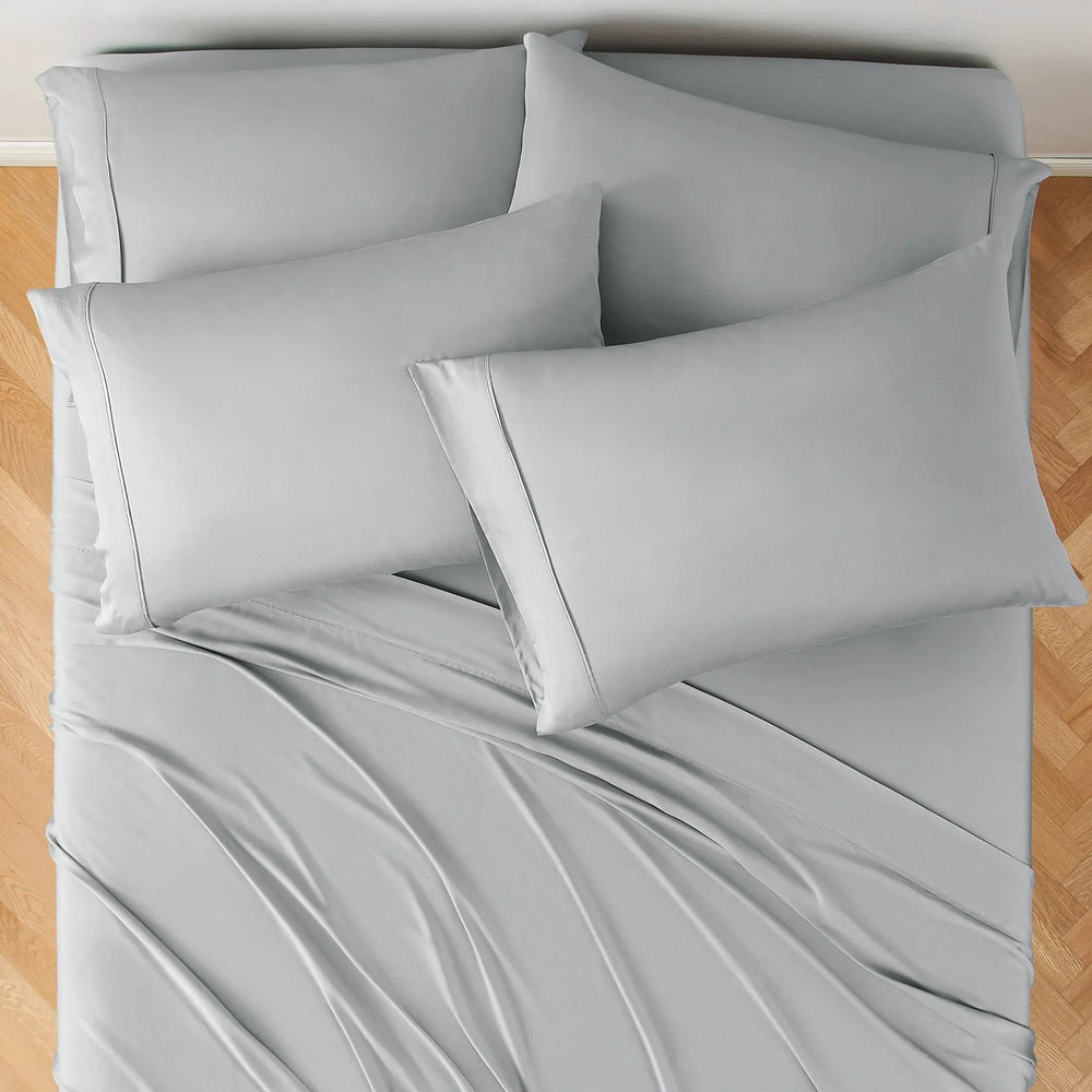 Layered Essentials 100% Rayon from Bamboo 6-piece Sheet Set - USA MEGA SHOP