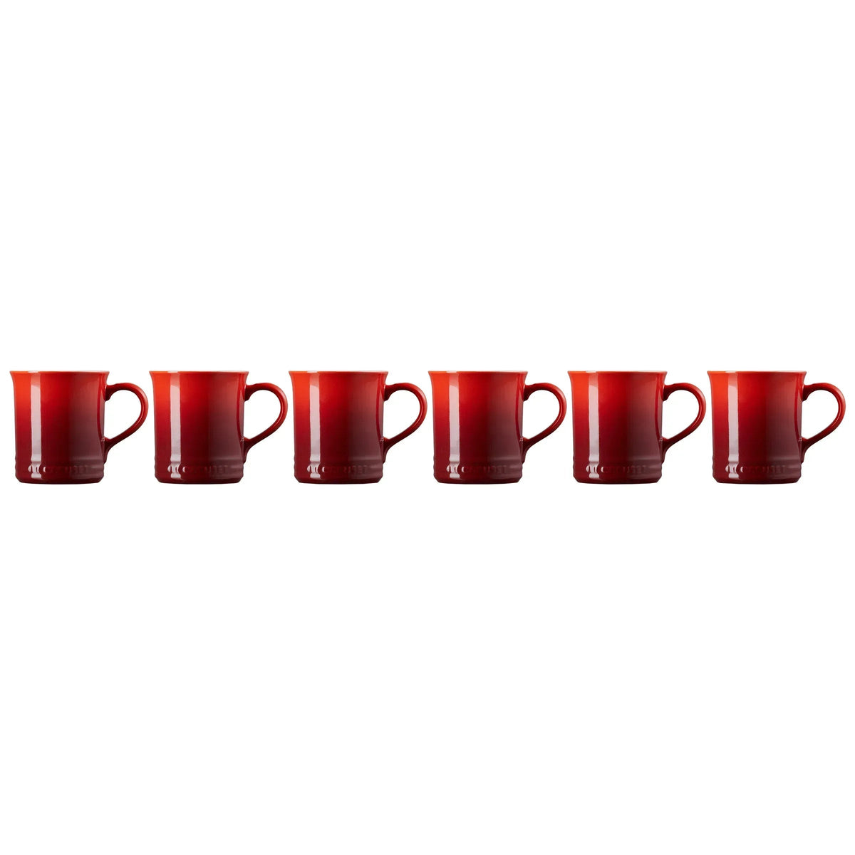 Le Creuset Stoneware 14oz Mug, Set of 6