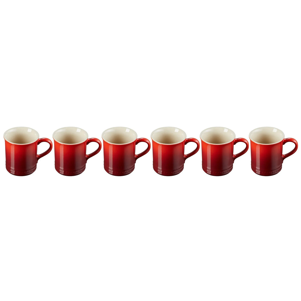 Le Creuset Stoneware 14oz Mug, Set of 6 - USA MEGA SHOP