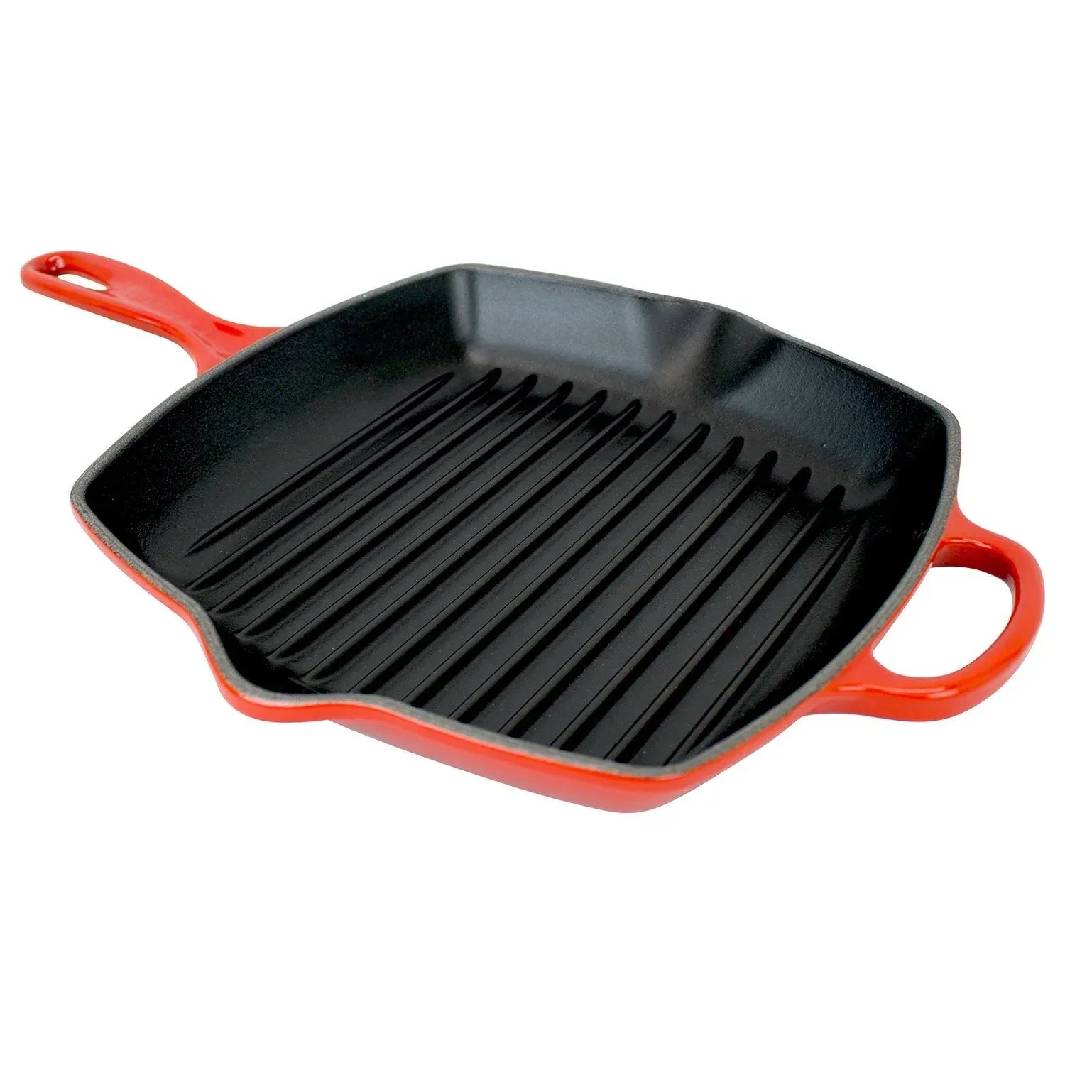 Le Creuset Signature Square Cast Iron Skillet Gril (10.25")