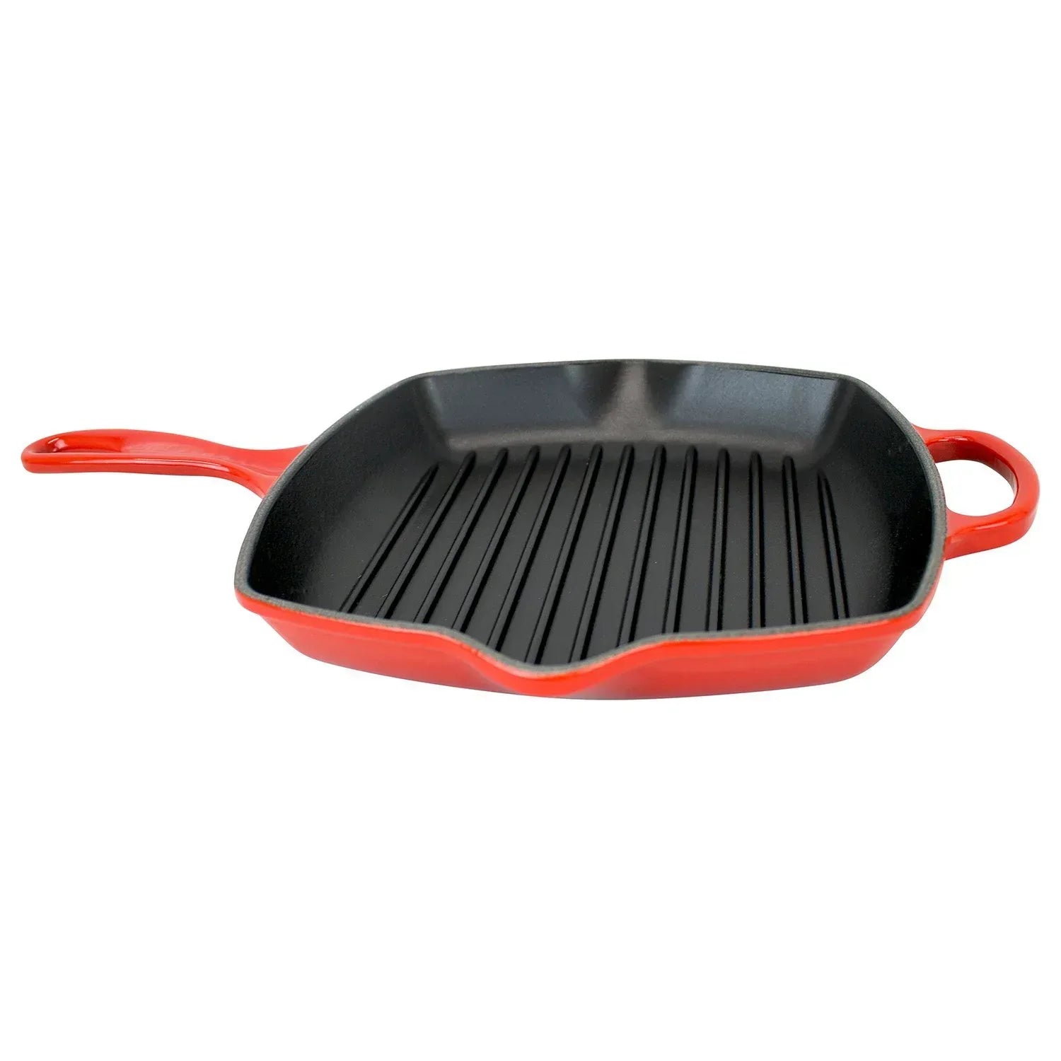 Le Creuset Signature Square Cast Iron Skillet Gril (10.25")
