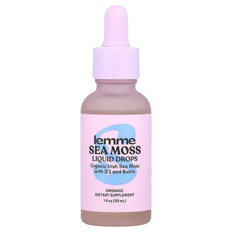Lemme, Organic Sea Moss Liquid Drops, 1 fl oz (30 ml)
