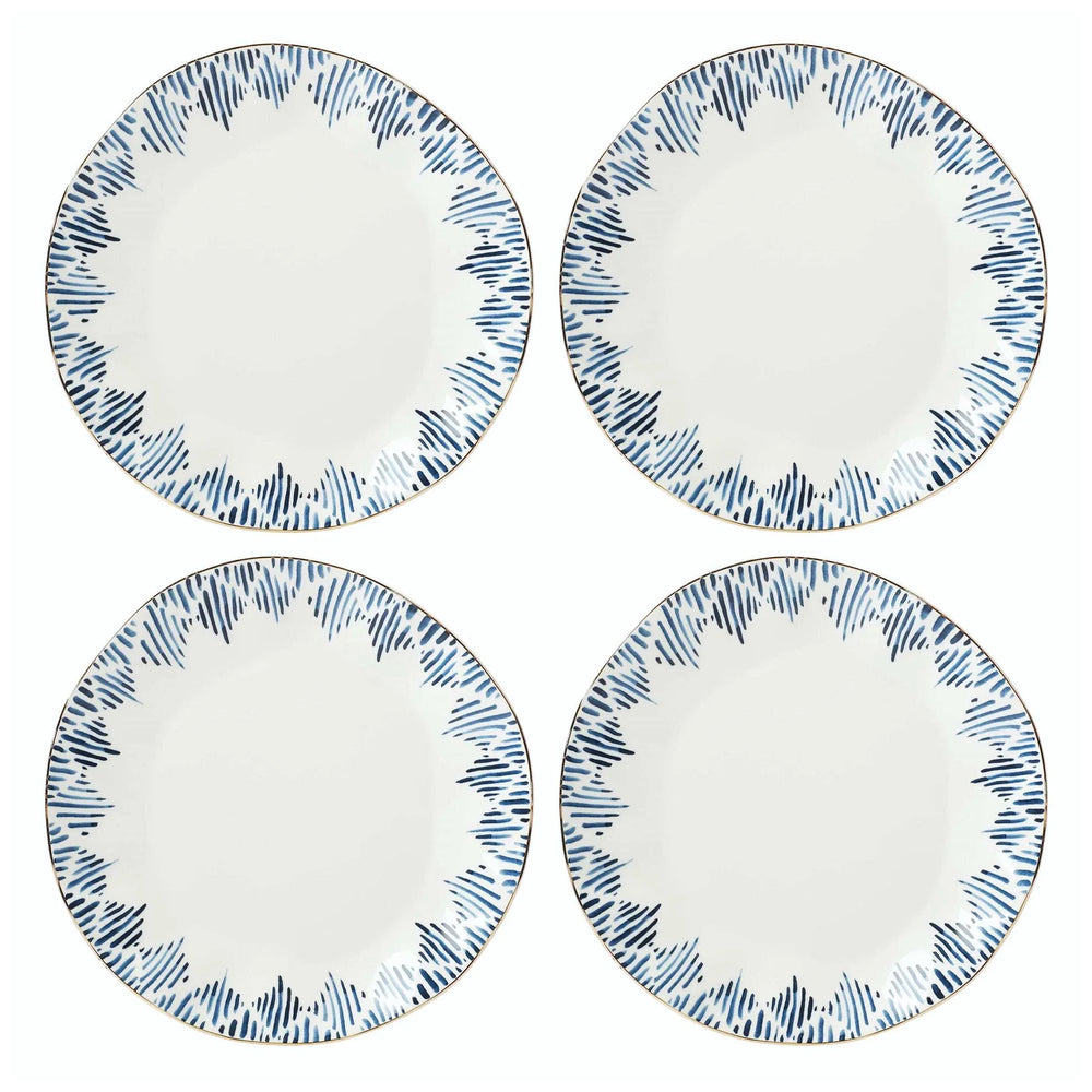 Lenox Blue Bay Porcelain 12-piece Dinnerware Set - USA MEGA SHOP