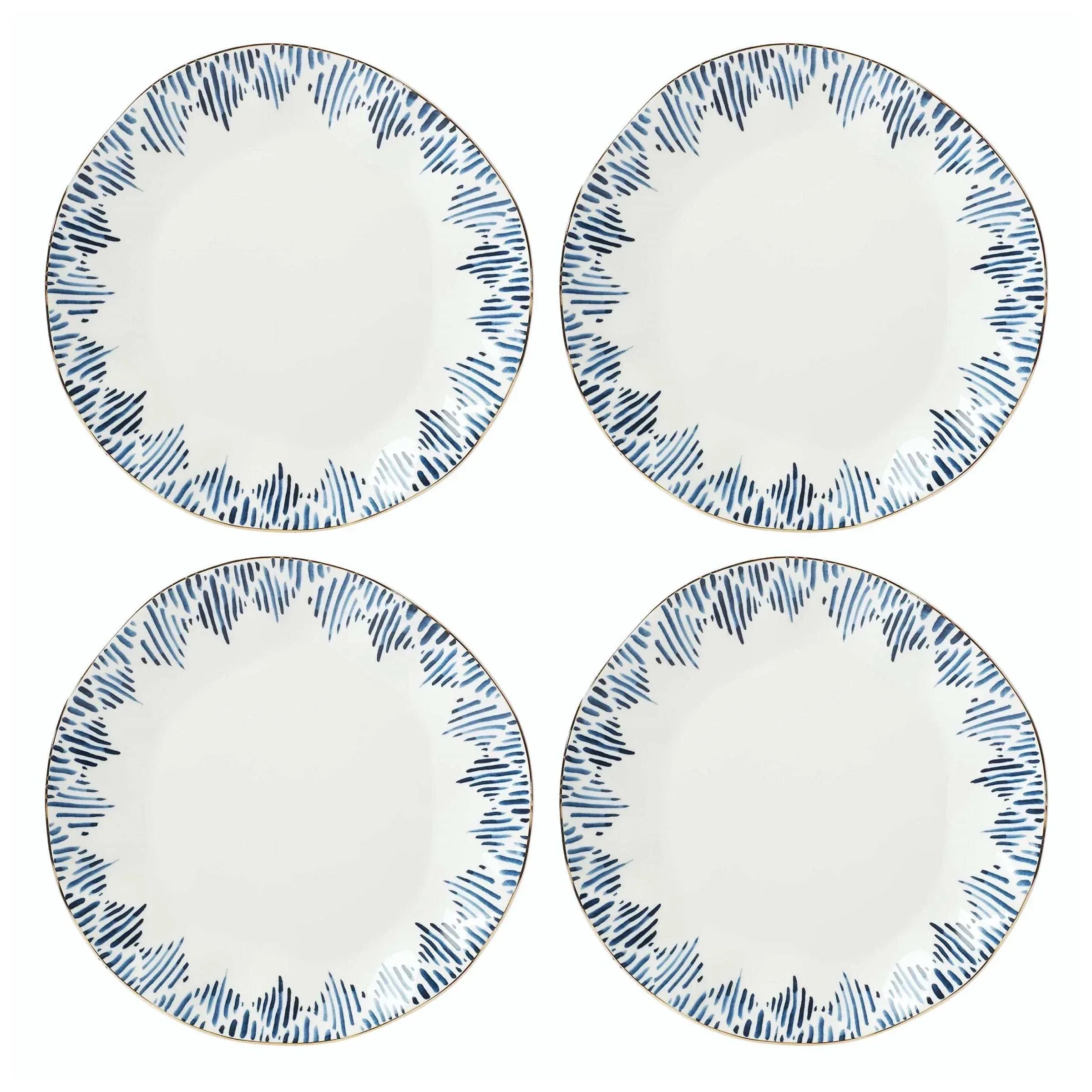 Lenox Blue Bay Porcelain 12-piece Dinnerware Set