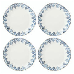 Lenox Blue Bay Porcelain 12-piece Dinnerware Set - USA MEGA SHOP