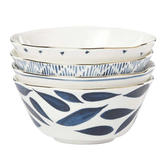 Lenox Blue Bay Porcelain 4-piece Bowl Set - USA MEGA SHOP