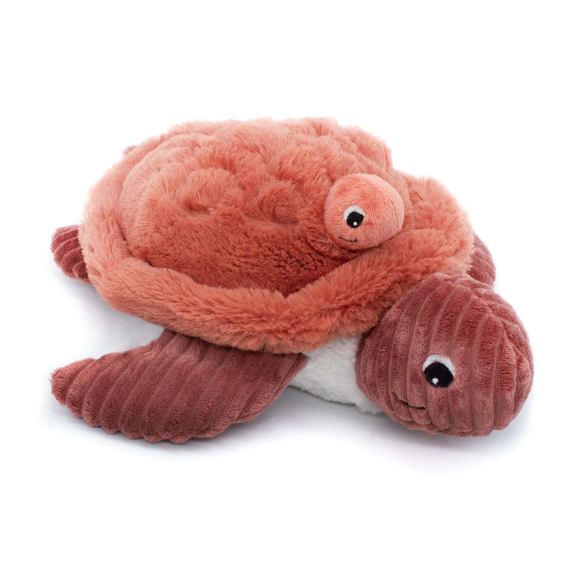 Les Ptipotos Sea Turtle Mom & Baby Plush Stuffed Animal Set & Eco-Friendly Toy