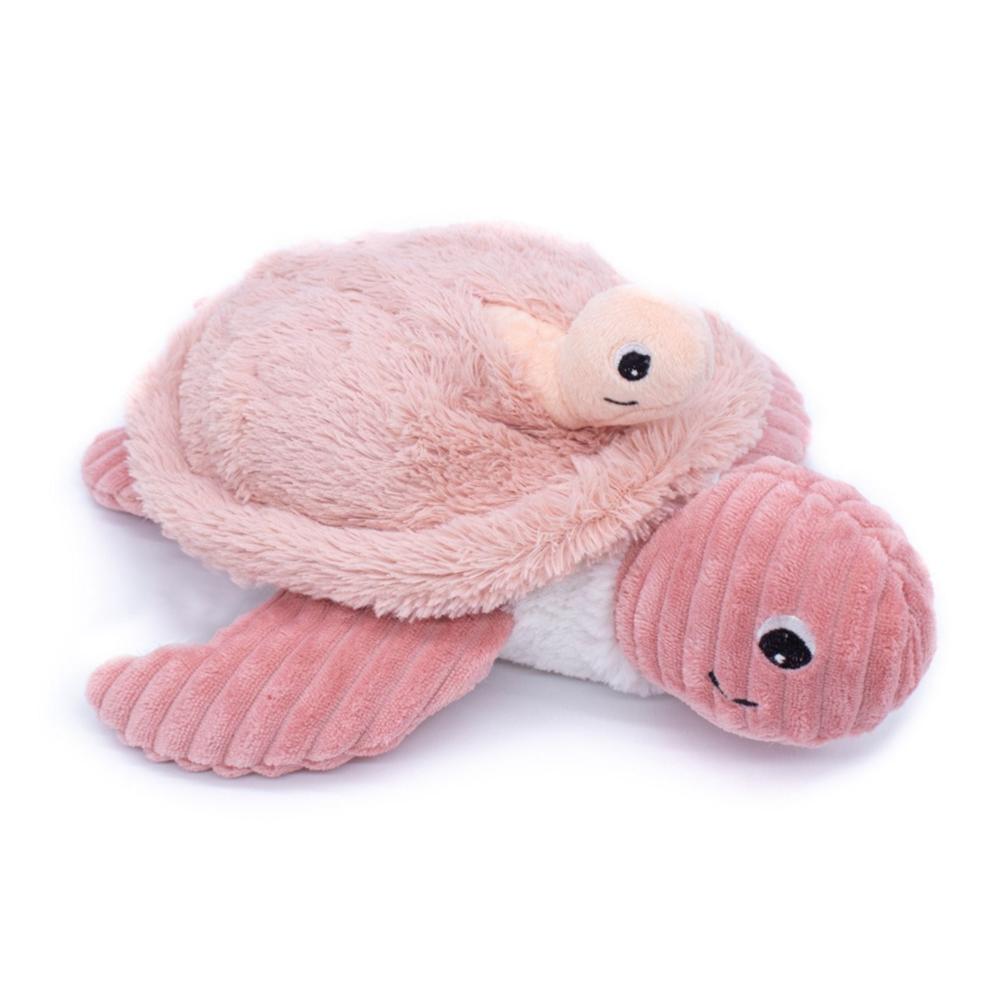 Les Ptipotos Sea Turtle Mom & Baby Plush Stuffed Animal Set & Eco-Friendly Toy