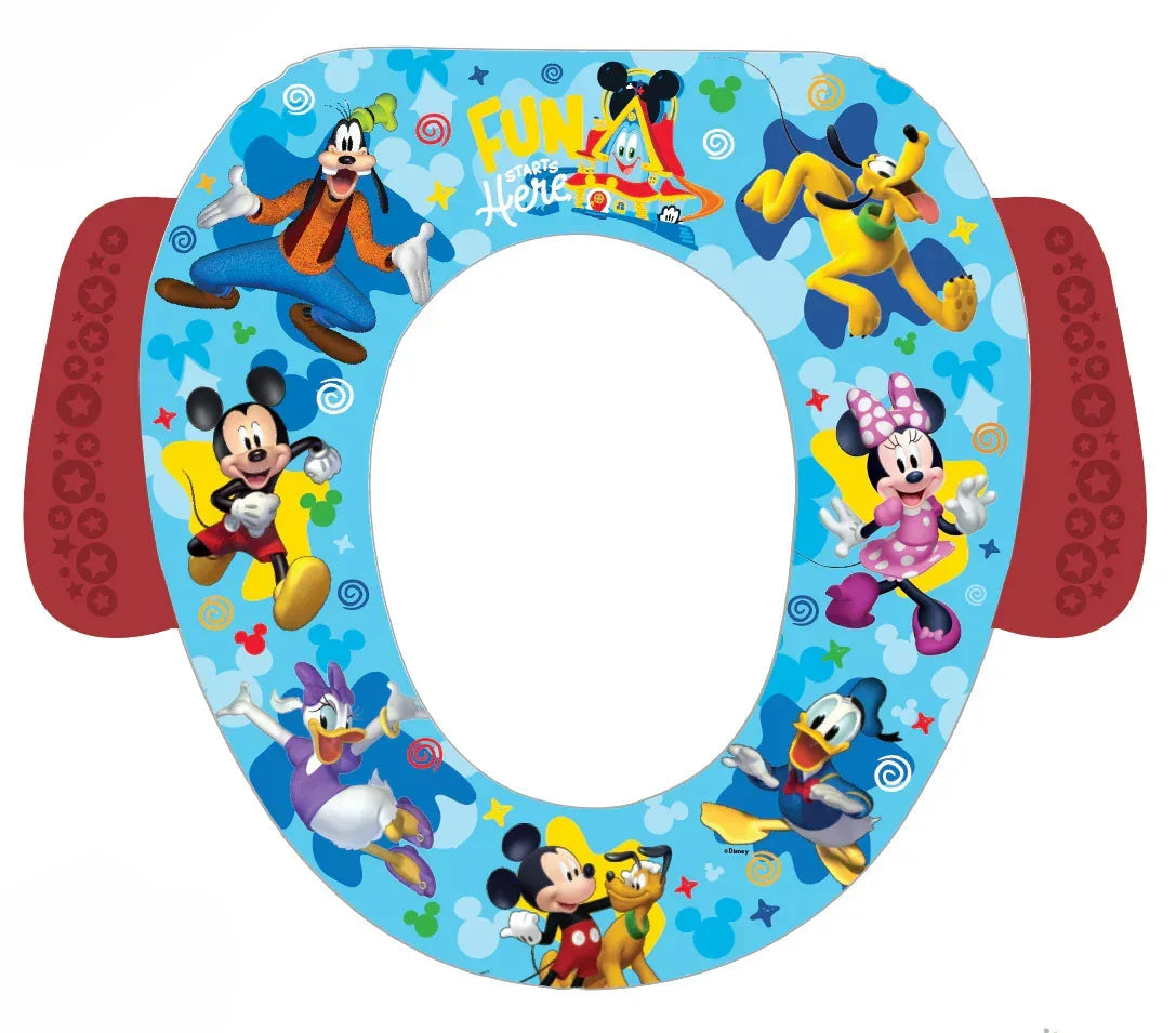 Bluey Soft Potty Training Seat for Toddlers with Hanging Hook, Fits Standard Toilets