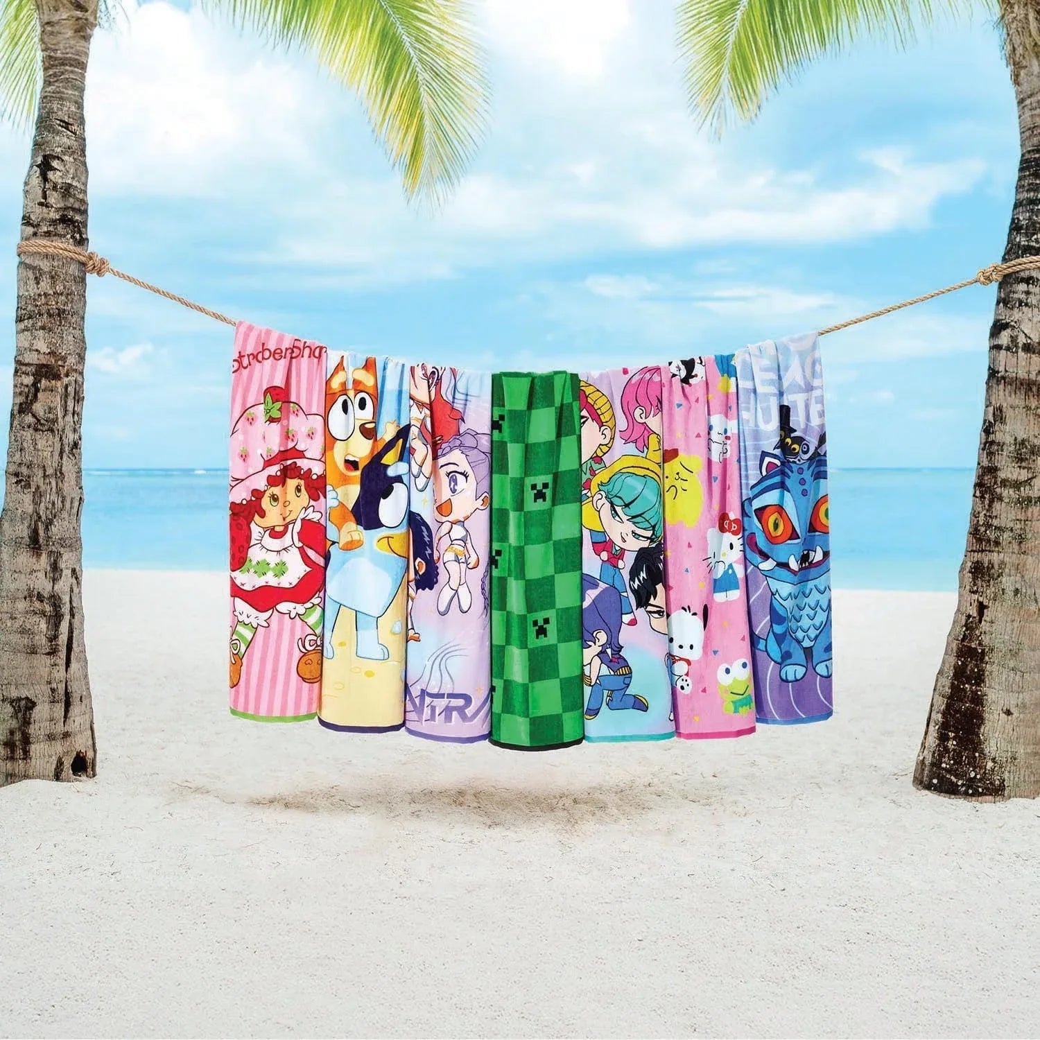 Licensed Character Kids Beach Towel, 36" x 64"
