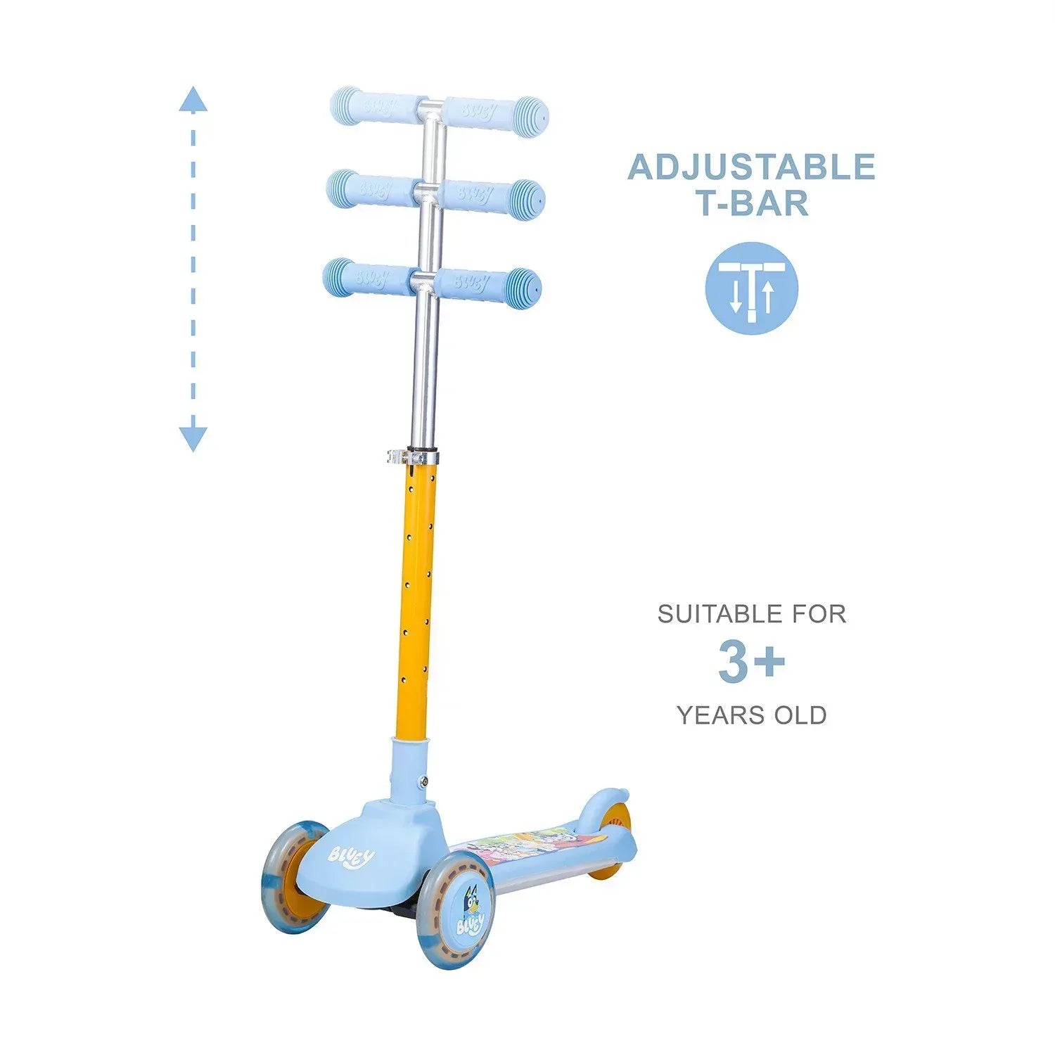 Licensed Kids Light Up 3-Wheel Scooter