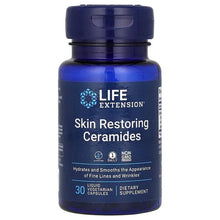 Life Extension Skin Restoring Ceramides bottle, liquid vegetarian capsules (30)