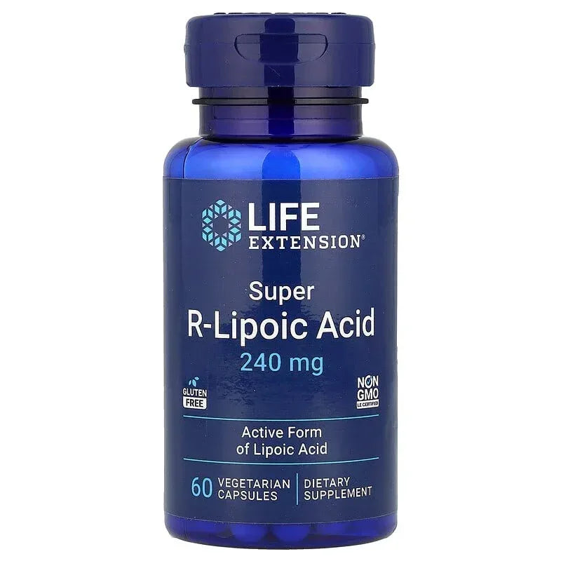 Life Extension, Super R-Lipoic Acid, 60 Vegetarian Capsules