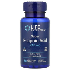 Life Extension, Super R-Lipoic Acid, 60 Vegetarian Capsules - USA MEGA SHOP