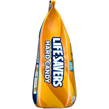 Side view hard candy bag in yellow for butter flavor