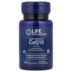 Life Extension, Super Ubiquinol CoQ10 with Enhanced Mitochondrial Support, Softgels