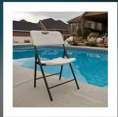 Lifetime Folding Chair - Almond