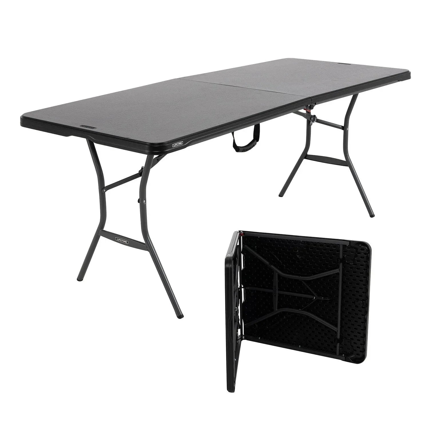 Lifetime 6-Foot Fold-In-Half Table