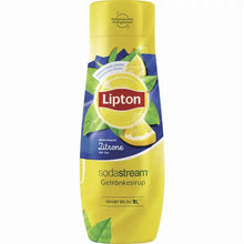 Lipton lemon ice tea syrup concentrate bottle for SodaStream, makes 9 liters