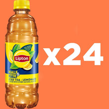 Lipton half-and-half iced tea and lemonade bottle with X24 pack promotion