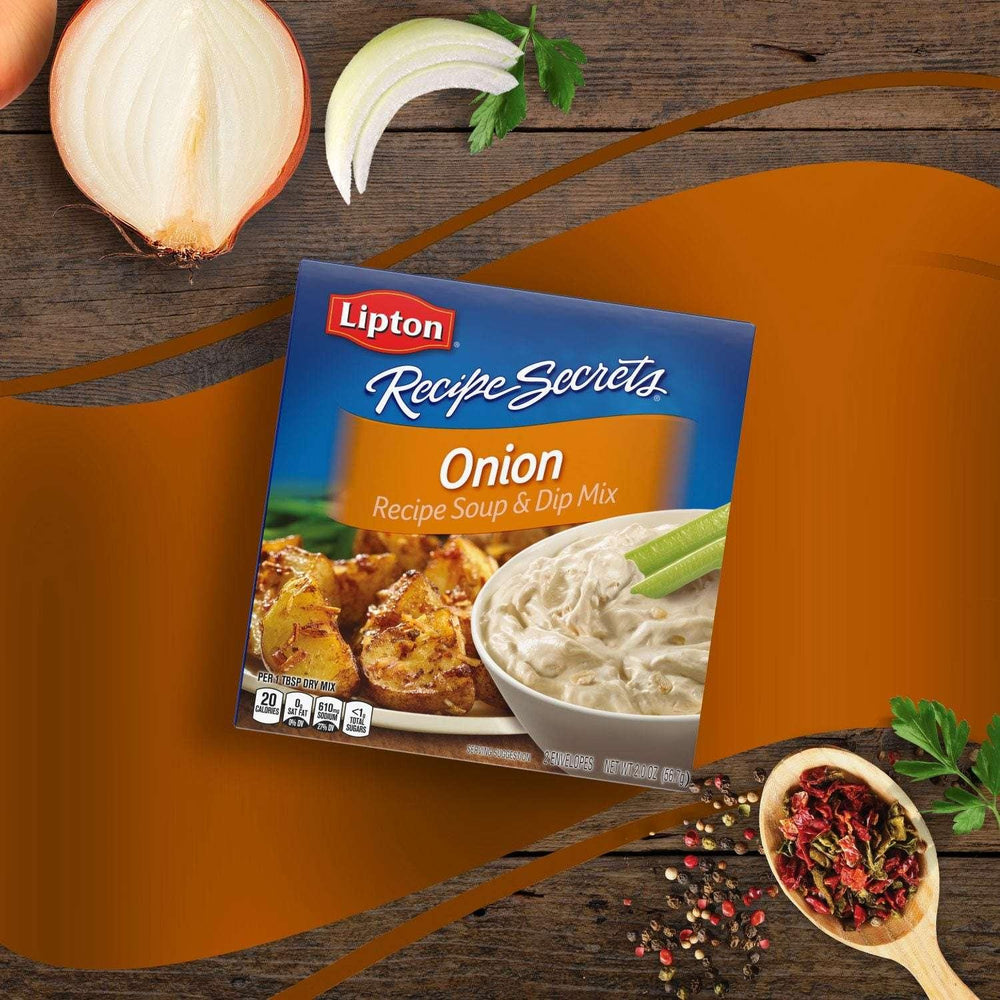 Lipton Onion Recipe Soup and Dip Mix 2 oz., 6 pk. - USA MEGA SHOP