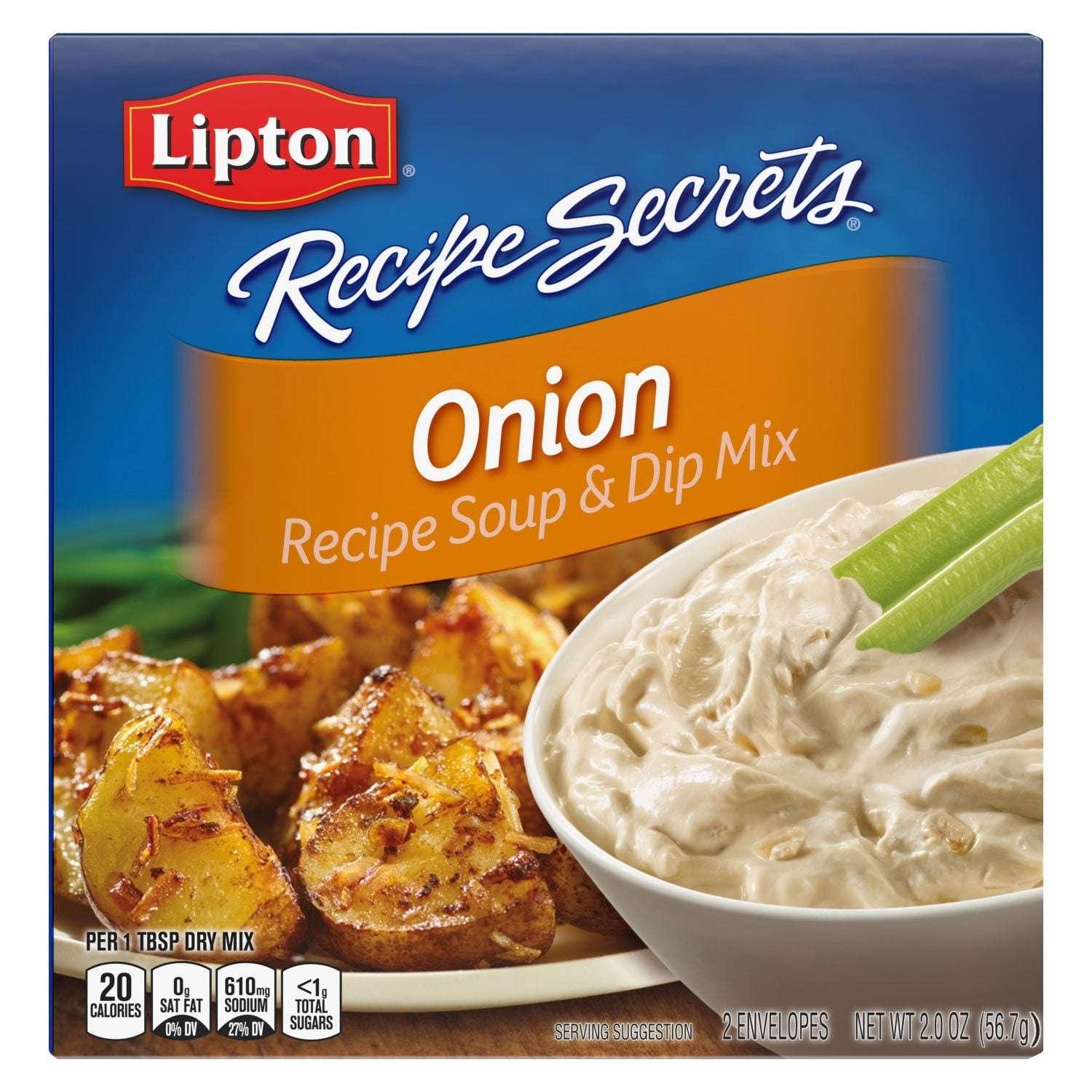 Lipton Onion Recipe Soup and Dip Mix 2 oz., 6 pk. - USA MEGA SHOP