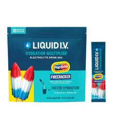Electrolyte drink mix stick pack pouch, Firecracker flavor, Liquid I.V.
