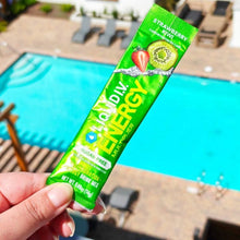 Liquid I.V. Sugar-Free Energy Multiplier Vegan Powder Electrolyte Supplements - Strawberry Kiwi - 4.9oz/10ct