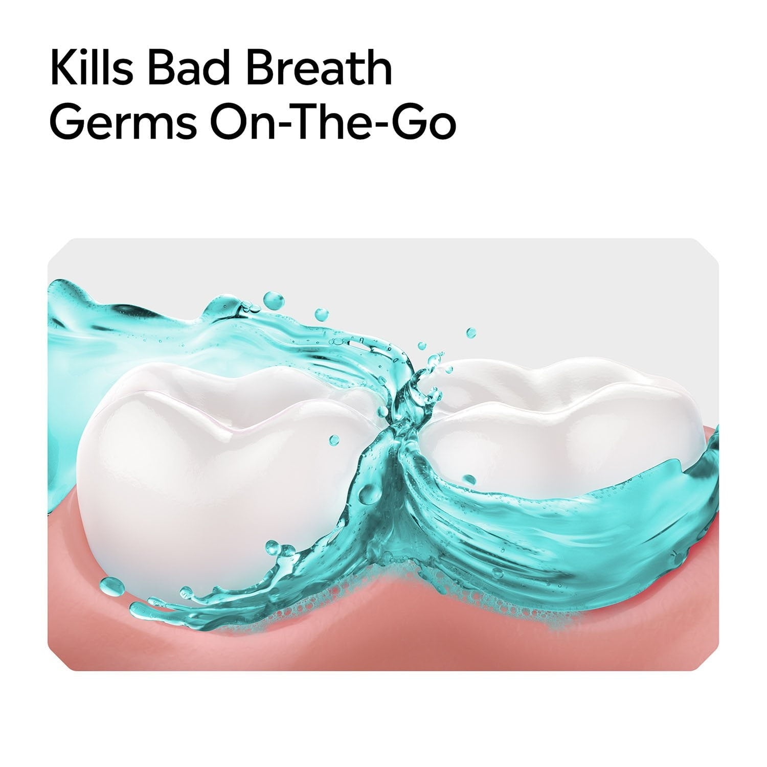Listerine On-The-Go Cool Mint Mouthwash Sachets, Alcohol Free, 45 ct.