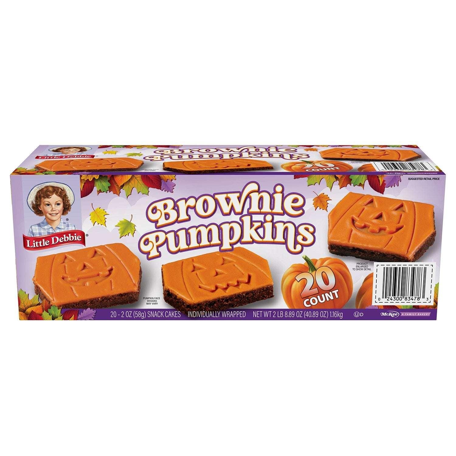 Little Debbie Fall Brownie Pumpkins, 2 oz., 20 ct. - USA MEGA SHOP