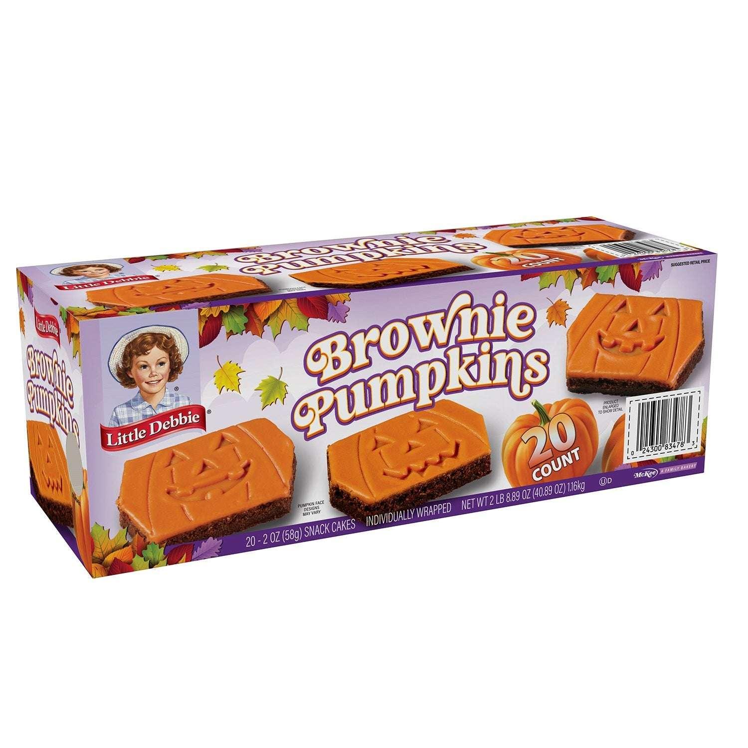 Little Debbie Fall Brownie Pumpkins, 2 oz., 20 ct. - USA MEGA SHOP