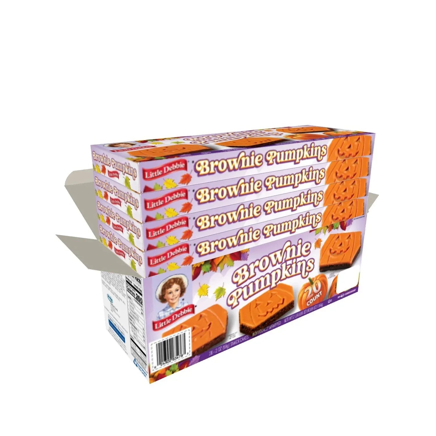 Little Debbie Fall Brownie Pumpkins, 2 oz., 20 ct. - USA MEGA SHOP