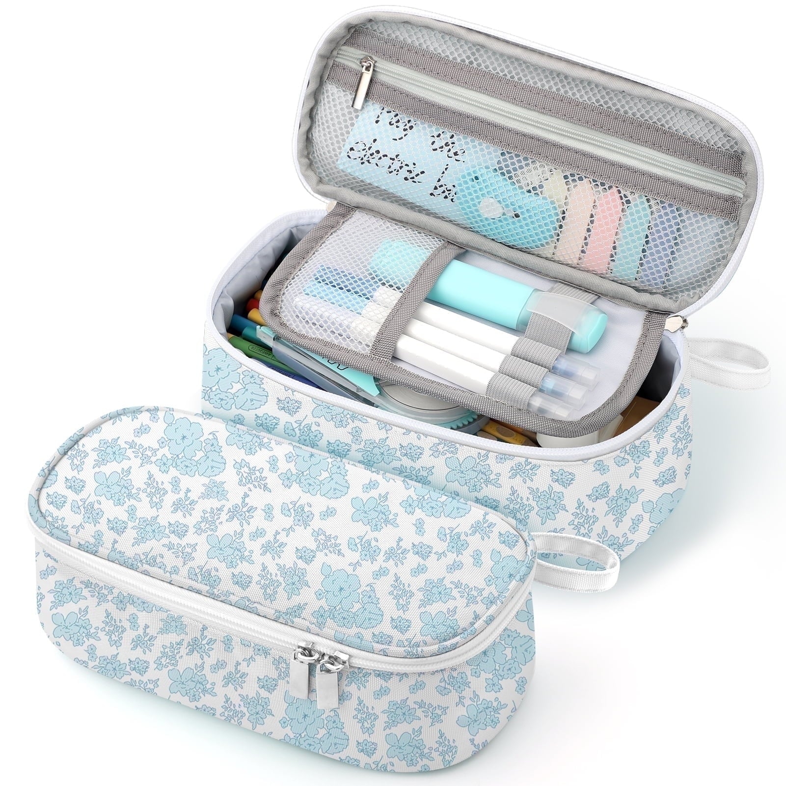 Livhil Large Pencil Pouch, Pencil Case for Girls Boys, Pencil Bag Pencil Boxes for Kids Elementary School Supplies