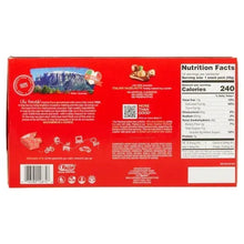 Loacker Classic Hazelnut wafer box back with Nutrition Facts and ingredient information