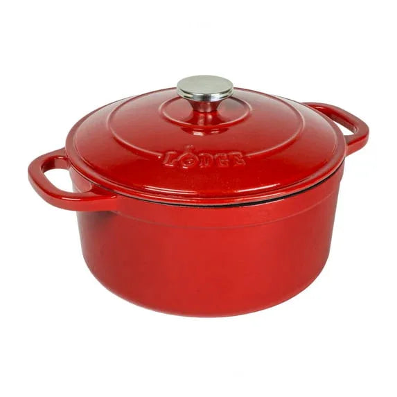 Lodge Cast Iron 5.5qt Indigo Enameled Dutch Oven