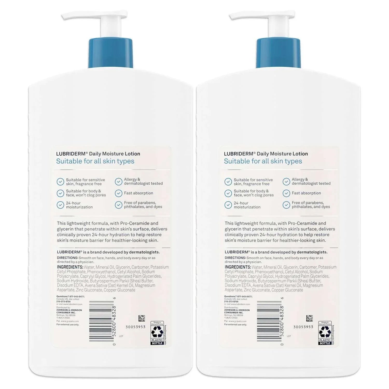 Lubriderm Daily Moisture Body Lotion, 24 fl. oz., 2 pk. - USA MEGA SHOP