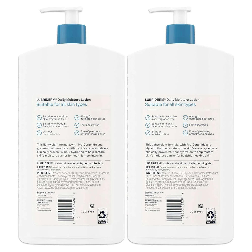 Lubriderm Daily Moisture Body Lotion, 24 fl. oz., 2 pk. - USA MEGA SHOP