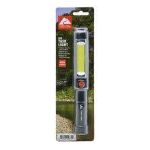 Ozark Trail LED task light retail package with blister and instructions