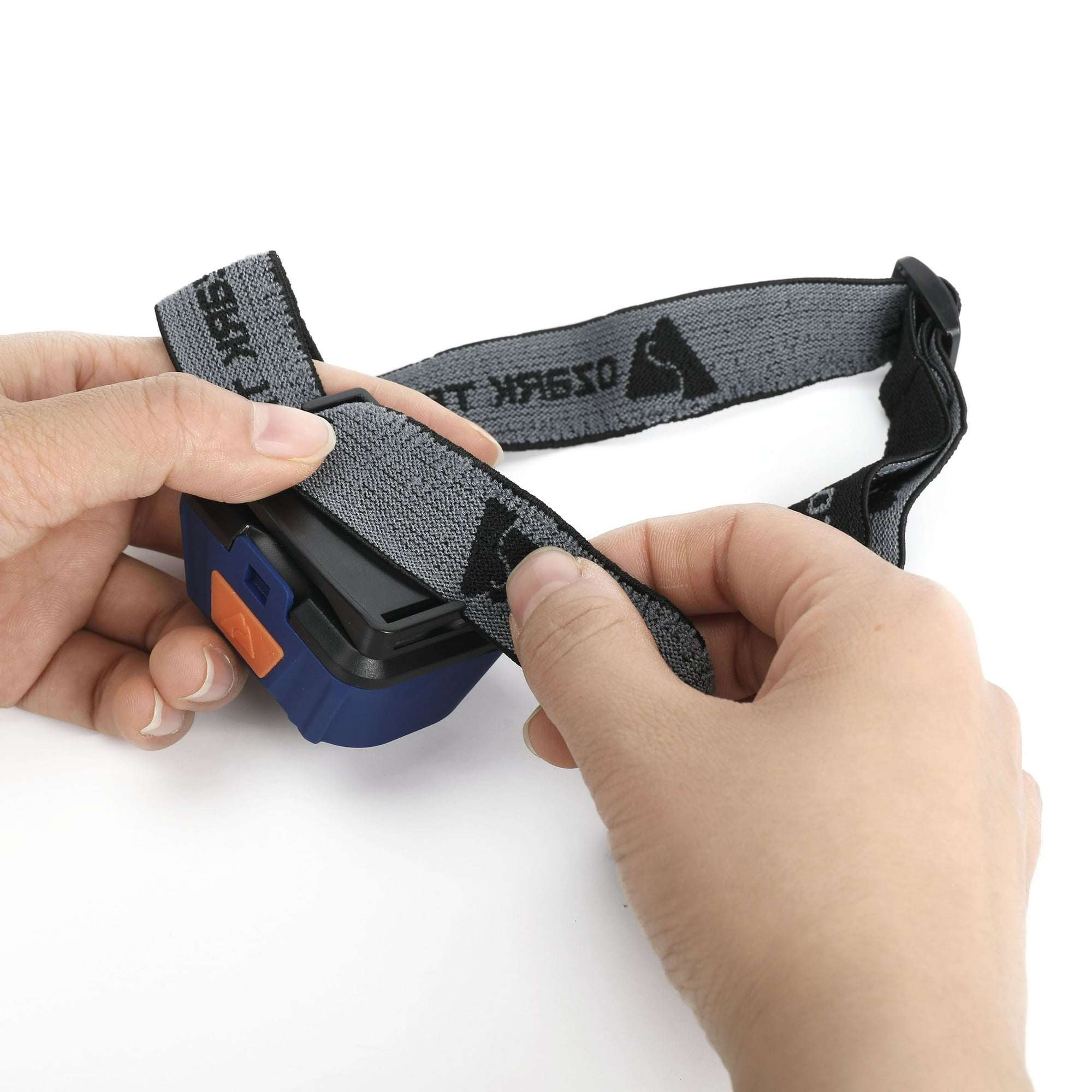 Ozark Trail LED 100 Lumens Headlamp, Blue, 3AAA Batteries Included
