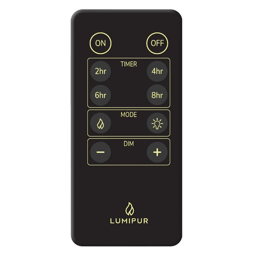 LumiPur 6-piece Flameless LED Candles Design Series Glass with Remote - USA MEGA SHOP