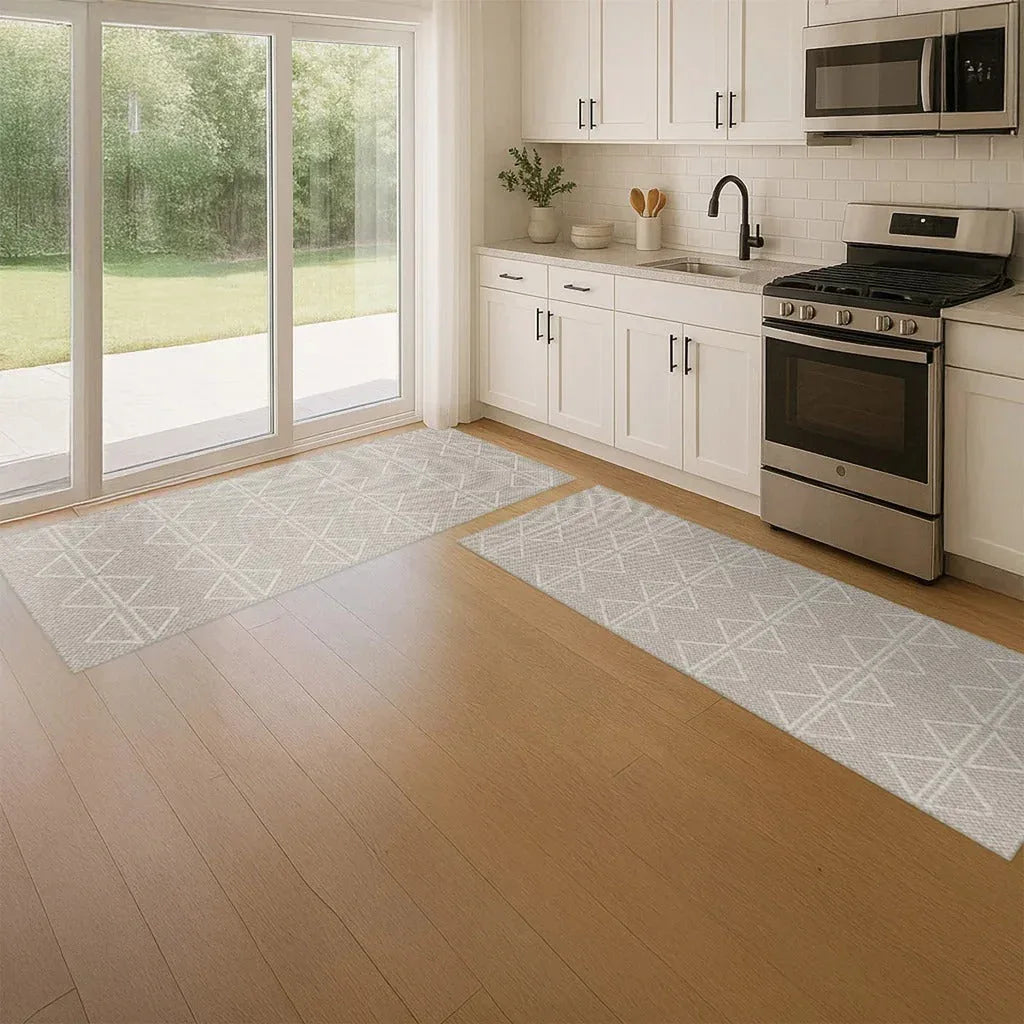 Lyon Runner by Baldosa, Beige Shore, 2â€™ x 6â€™, 2-pack - USA MEGA SHOP