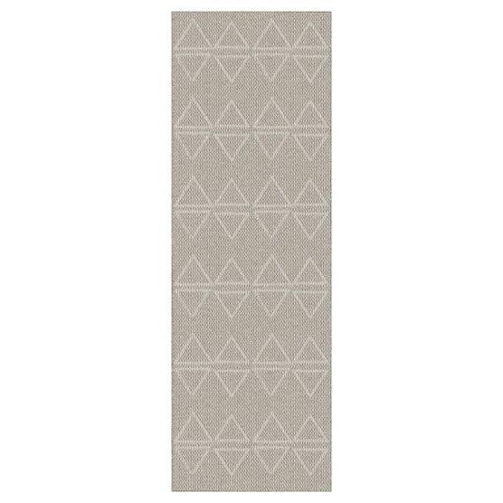 Lyon Runner by Baldosa, Beige Shore, 2’ x 6’, 2-pack