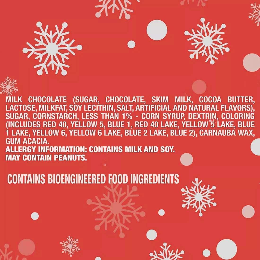 M&M's Red and Green Milk Chocolate Christmas Candy, 62 oz.