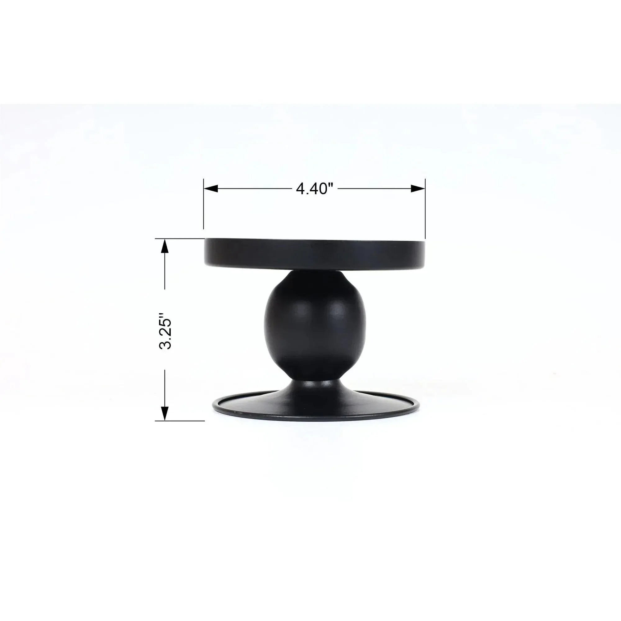 Mainstays Flippable Candle Holder, Black - USA MEGA SHOP