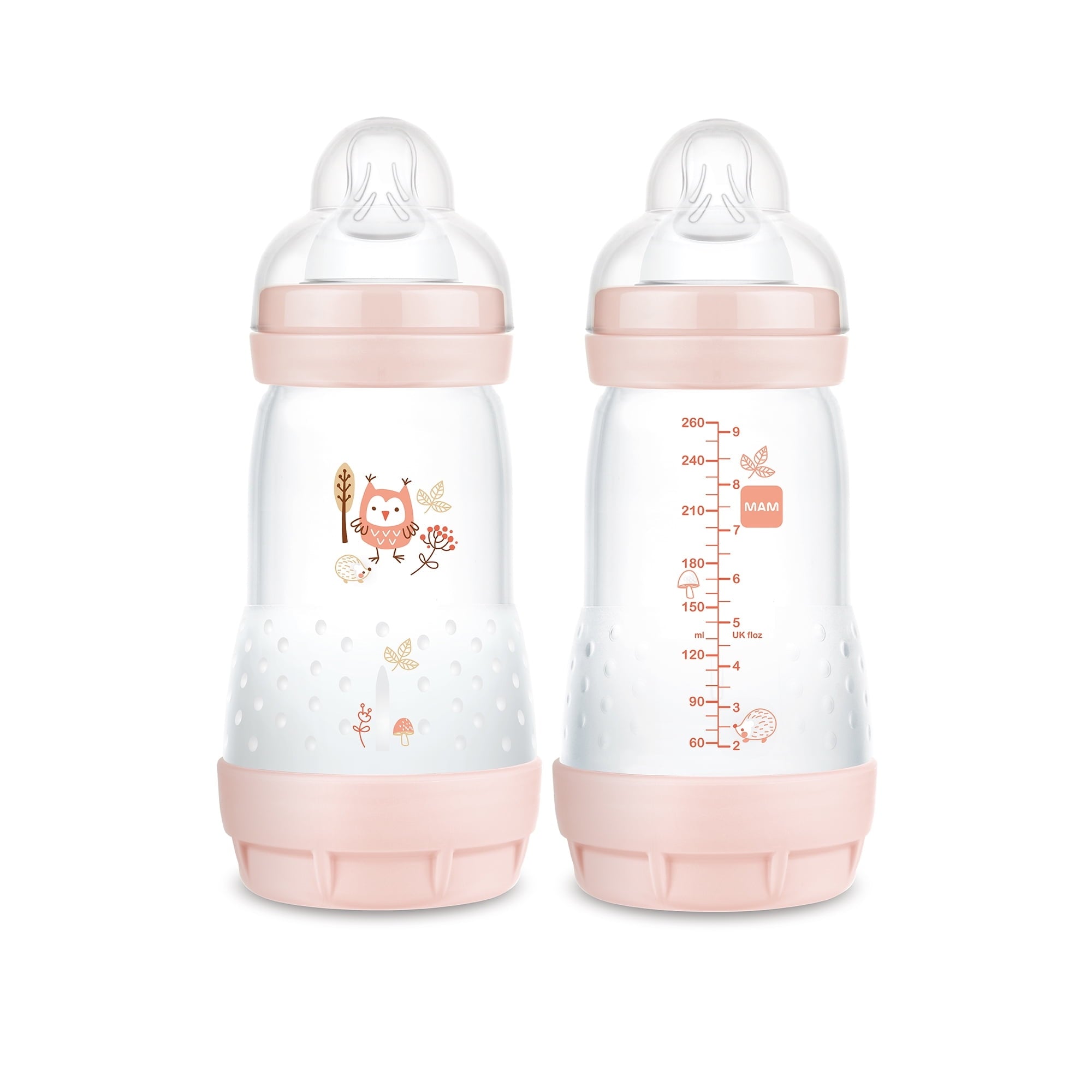 MAM Easy Start Anti-Colic Bottle, 9 oz, Boy, 2 Pack
